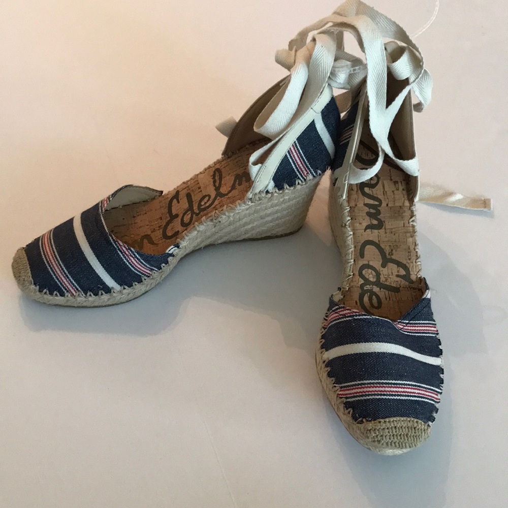 Nwob Sam Edelman Patsy Ankle Strap Espadrille - image 2